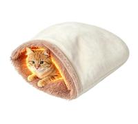 Genérico Cat Cave Bed - Soft Portable Foldable Self Warming Washable