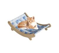 Genérico Cat Chair, Washable Cooling Cat Bed, 19,29 x 12,4 x 5,12 in Pet Patio Furniture & Accessories, Breathable Design for Apartment, Living Room, Balcony, Indoor Floor,Travel-Friendly