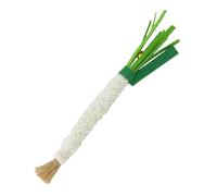 Generico Cat Chew Toy, Scallion Shape Felt Biting Toys, 8.66 Inches Interactive Pet Training Supplies, Compact & Fun Plaything for Small, Medium and Large Size Cats, Outdoor Play