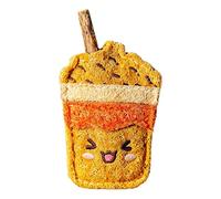 Genérico Cat Chew Toys - 4.33 Inches Loofah Milk Tea Cup Shape, Teething Chew Toy, Interactive Enrichment | Kitten Play Boredom Relief, Teeth Cleaning, Exercise Stimulation Toy
