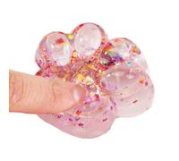 Genérico Cat Claw Sensory Toy - Safe Material 7cm X 6.5cm, Squeeze Cat Paws, High Resilience | Stress Relief Toy, Pinch Family, Soft Texture For Cats, Kittens, Adult Pets, Kids, Home Play