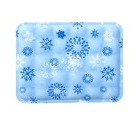 Genérico Cat Cooling Mat | 50x40cm Portable Foldable Washable Pet Cool Pad, Travel-Friendly Summer Pet Cooling Bed - For Summer Indoor Outdoor Car Patio Travel Crate Balcony