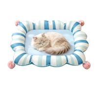 Genérico Cat Cooling Mat Indoor Cute Pattern Summer Sleeping Pad