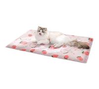 Generico Cat Cooling Mat, Pet Cool Play Mats, 17.72x13.78 inches Washable Non Slip Bedding, Portable Cooling Mattress for Kittens, Puppies, Travel, Camping, Indoor and Outdoor Use