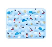 Genérico Cat Cooling Mat - Pet Cooling Pad | Comfortable To Use Puppy Summer Mat 24x20 Inch For Indoor Floor Sofa Balcony Crate Kennel Outdoor Car Seat Travel Camping
