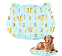 Genérico Cat Cooling Mat - PVC 45x34x2cm Gel Heat Relief Pad | Dog Summer Cooling Pad For Pets | For Indoor Living Room Bedroom Windowsill Travel Road Trip Vacation Use