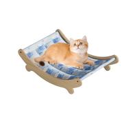 Genérico Cat Deck Chair - Pet Summer Cooling Mat | Cat Lounger | Portable Pet Cooling Mat | Pets Patio Furniture & Accessories for Apartment Living Room Balcony Indoor Floor Outdoor Home