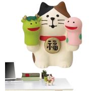 Genérico Cat Decorations - Holiday Cute Animal Resin Sculpture - Decorative Parties Supplies, Home Table Spring Festival Decor For Entrance, Bedroom, Living Room