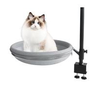 Genérico Cat Desk Bed, Removable Cat Bed For Car, Pet Indoor 360° Rotating Kitten Cave, RV Nightstand Apartment Counter Closet Radiator Desk Balcony