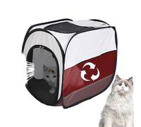 Generico Cat Drying Box, Drying Crate Cage, Anti Hair Flying Accessory, 20.08x16.54 Inches Compact Design Container, Pet Grooming Crates for Small Dogs, Home, Indoor, Outdoor, Vacation