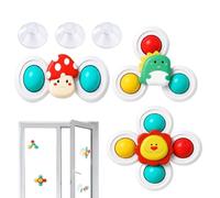 Genérico Cat Enrichment Toys - 3 Pieces Suction Cup Interactive Windmill