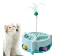 Genérico Cat Feeding Accessories | Enrichment Toys for Cats | Cat Food Dispensing Toy, Activity Feeder for Kittens, Slow Feed Bowl for Cats, Cat Enrichment Solutions, Fun Feeding for Indoor Cats