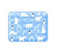 Genérico Cat Gel Cooling Pad, Cooling Dog Mat, Washable Thermal Mitigation Pad, High Stability Comfort, Reinforced Resistant Polymer for Details, Efficient Resource Management for Travel Usage