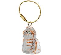 Genérico Cat Hair Storage Bottle Keychains for Collecting Cat and Dog Hairs, Pet Hair Storage Keyring, Cute Pet Memorial Pendant,Eternal Remembrance