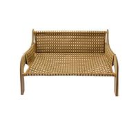 Genérico Cat Hammock Bed - 20 Inch Raised Breathable Pet Lounge | Fabric Cózy Sleeping Couch - Indoor Outdoor Summer Cat Kitten Puppy Bed for Bedroom Living Room Comfortable Resting and Lounging