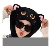 Genérico Cat Hat, Cute Cat Ears Hats, Funny Stuffed Animal Caps Decor, Soft Plush Costume Accessory, Warm Cosplay Headwear for Kids, Girls, Boys, Party, Dress Up, Halloween, Photos