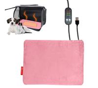 Generico Cat Heating Pad - 5-Temp Settings Warm Sleeping Pads With Auto Timer - 30 x 20 cm Winter Pet Heating Pad - Resists Chewing Damage: Designed For Home Farmhouse Garage Cage Living Room