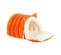 Genérico Cat House Bed - 40cm Washable Pet Bed, Semi Enclossed Kitten Nest, Removable Cushion Sleeping Pod | Calming catBed for Indoor Small Dog Living Room Balcony Home Winter Comfort