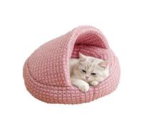 Genérico Cat House Bed - Warm Short-Plush Washable Pet Hideaway