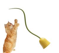 Generico Cat Interactive Toys, Automatic Motion Rolling Toy with Tail, 2.36x2.36x3.35 inches Portable USB Rechargeable Kitten Ball, Durable Interactive Toy for Bored Indoor Cats