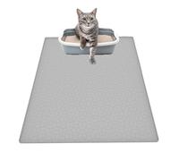 Generico Cat Litter Catcher Mat, Waterproof Silicone Litter Pad for Floor, Silicone Material, Washable Folding Scratch-Proof rug, Anti-Tracking Pet Carpet, for Indoor Outdoor Use, 1 Piece