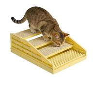 Genérico Cat Litter Mat - Non Slip Adjustable Wide Grid | Detachable Pet Steps for Cats with Easy Clean for Kitten Play Indoor Home Apartment Living Room Bedroom Bathroom Balcony Cage