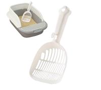 Genérico Cat Litter Scoop - 11inch Kitten Litter Lifter | PP Cat Toilet Shovel - Ergonomic Waste Cleaning Shovel Removes Clumps and Poop Efficiently for Kittens and Cats in Homes Clinics Dormitories