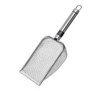 Genérico Cat Litter Scoop - Fine Mesh Cat Litter Scoops | Wooden Handle Pet Cleaning | Litters Scoop Wooden Handle For Cleanings Pets, Dogs, Cats