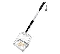 Genérico Cat Litter Scoop - Metal PP 106x14cm | Sifting Cat Litter Box Shovel, Long Handle Poop Cleaning | Household Small Space, Veterinary Clinics, Outdoor Use, Cats Waste Management, Hygiene Tool