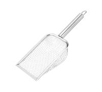 Generico Cat Litter Scoop, Stainless Steel Cat Scoop, Pet Litter Sifter Shovel, Portable Cat Pooper Lifter, Litter Scoop for Frogs, Lizard Litter Scoop, Dog Cat Poop Scoop, Snake Litter Shovel,