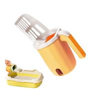 Genérico Cat Litter Scooper, Litter Shovel with Holder, Poop Collector Tool, Easy Clean Design, Trash Bag Storage for Travel, Apartment, Home, Pet Cleaning Supplies, 9,84 x 5,51 x 4,33 pulgadas