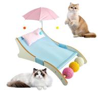 Genérico Cat Lounger Bed, Mesh Hammock Bed, Pet Sunshade Lounger