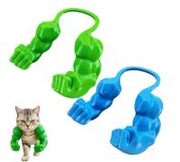 Genérico Cat Muscle Arms, Hilarious Kitten Limbs for Festive Photos, Muscle Arms for Cats, Muscle Cat Arms, Bold Feline Costume Accessory for Pranks and Gags (Set 8)