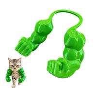 Genérico Cat Muscle Arms, Hilarious Kitten Limbs for Festive Photos, Muscle Arms for Cats, Muscle Cat Arms, Bold Feline Costume Accessory for Pranks and Gags (Green-A)