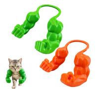 Genérico Cat Muscle Arms, Hilarious Kitten Limbs for Festive Photos, Muscle Arms for Cats, Muscle Cat Arms, Bold Feline Costume Accessory for Pranks and Gags (Set 5)