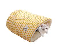 Genérico Cat Nest, Cat Sleeping Bag Bed, Winter Cat Bed, Portable Pet Bed, Plush Pet Sack, Cozy Winter Round Barrel-Shaped, Soft Warm Pet Sack, Cloth Material, for Outdoor Cats Deep Sleep