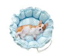Genérico Cat Nest, Pumpkin Style Pet Nest, Adjustable Pet Nest, Cat Nest Bed, Indoor Cat Nest, Cat Bed, Two Purpose Pet Kennel Cool Feeling Pet Supplies with Adjustable Drawstring For Indoor Cats Pet