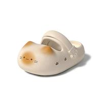 Genérico Cat Paw Print Shoe Summer for Women Men, Non-slip EVA Cute Cat Paw Shoes, Summer Indoor Outdoor House Sandals (White,37)