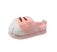Genérico Cat Paw Slippers, Cat Feet Slippers, Cat Slippers, Women Cute Funny 3D Cartoon Cat Paw Slipper, Indoor Outdoor Warm Cozy Christmas Cat's Paw Slippers (Pink,38)