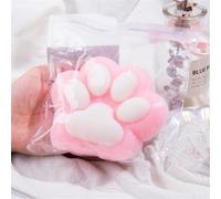 Genérico Cat Paw Squishy, Handmade Cat Paw Squishy, Giant Cat Paw Squishy Jumbo, 5 Inch Cat Paw Giant Paw Squishy Fidget Toys, Squishy Cat Paw Squeeze Toys (Pink)