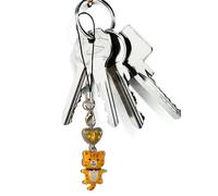 Genérico Cat Phone Charm - Mobile Phone Pendant | Adorable Cat Design with Strap Attachment Function, Lightweight Soft Material, Decorative Charm for Smartphones, Backpacks, and Bags