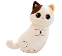 Genérico Cat Plush Toy, Realistic Soft Decor, Compact Size Cute Figure for Bedroom Desk, Gentle Fabric Comfort Feature, Indoor Outdoor Accessory, Home Living Room Girls Boys Women Men Display