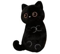 Genérico Cat Plush Toy, Realistic Soft Decor, Compact Size Cute Figure for Bedroom Desk, Gentle Fabric Comfort Feature, Indoor Outdoor Accessory, Home Living Room Girls Boys Women Men Display