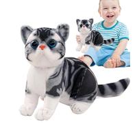 Genérico Cat Plush Toy, Stuffed Animal Kitten Plush, 10.24 Inches Soft Doll, Ideal for Boys & Girls, Cozy Home Decoration, Huggable Toy for Kids and Collectors