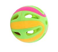Genérico Cat Pounce Jinggle Ball | Hollow Cat Jingle Balls, Interactive Cats Toys Kitten Chasing Toys, Cats Rattle Ball For Small and Large Indoor Kitten