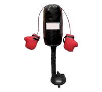 Genérico Cat Punching Bag Toy, Interactive Kitten Boxing Toy, Creative Pet Speed Bag, Small Dog Punching-Bag Toys, Sturdy Interactive-Toy For Cats, Puppy Puppies Plaything, Black/Red