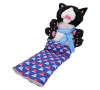 Genérico Cat Puppet Toy, Interactive Kitten Wrestler, Soft Plush Design, Engaging Hand Controlled Movement Ideal for Indoor Play Living Room Bedroom Backyard Shelter, 1 Piece