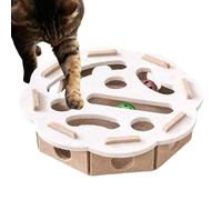 Generico Cat Puzzle Toys | 30x30x7.5cm Pet Supplies Fun Play, Healthy Playtime Assurance Cat Puzzle Box Game, Interactive Felt Maze For Indoor Outdoor Home Garden Backyard Exercise Patio Balcony
