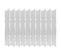 Genérico Cat Repelling Mat - 16,54 x 3,15 x 0,39 pulgadas Deterring Pads for Furniture Protection, Pet Control with Anti limb Function, Safe Mat for Garden, Lawn, Sofá, PVC Clear, 10 piezas