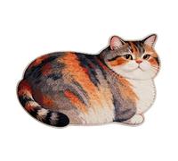 Genérico Cat Rug | Washable Quick Drying Carpet | Nonslip Bathroom Rugs Cat Decor,for Indoor Outdoor Front Door Entryway Shower Kitchen Bedroom Living Room Farmhouse